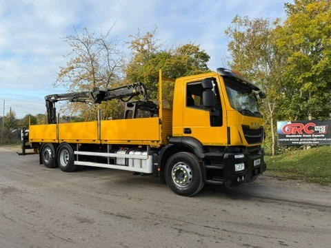 2016 Iveco Stralis 310 Brick Grab Truck - משאית צד נופל/ שטוחה: תמונה 5 2016 Iveco Stralis 310 Brick Grab Truck - משאית צד נופל/ שטוחה: תמונה 5