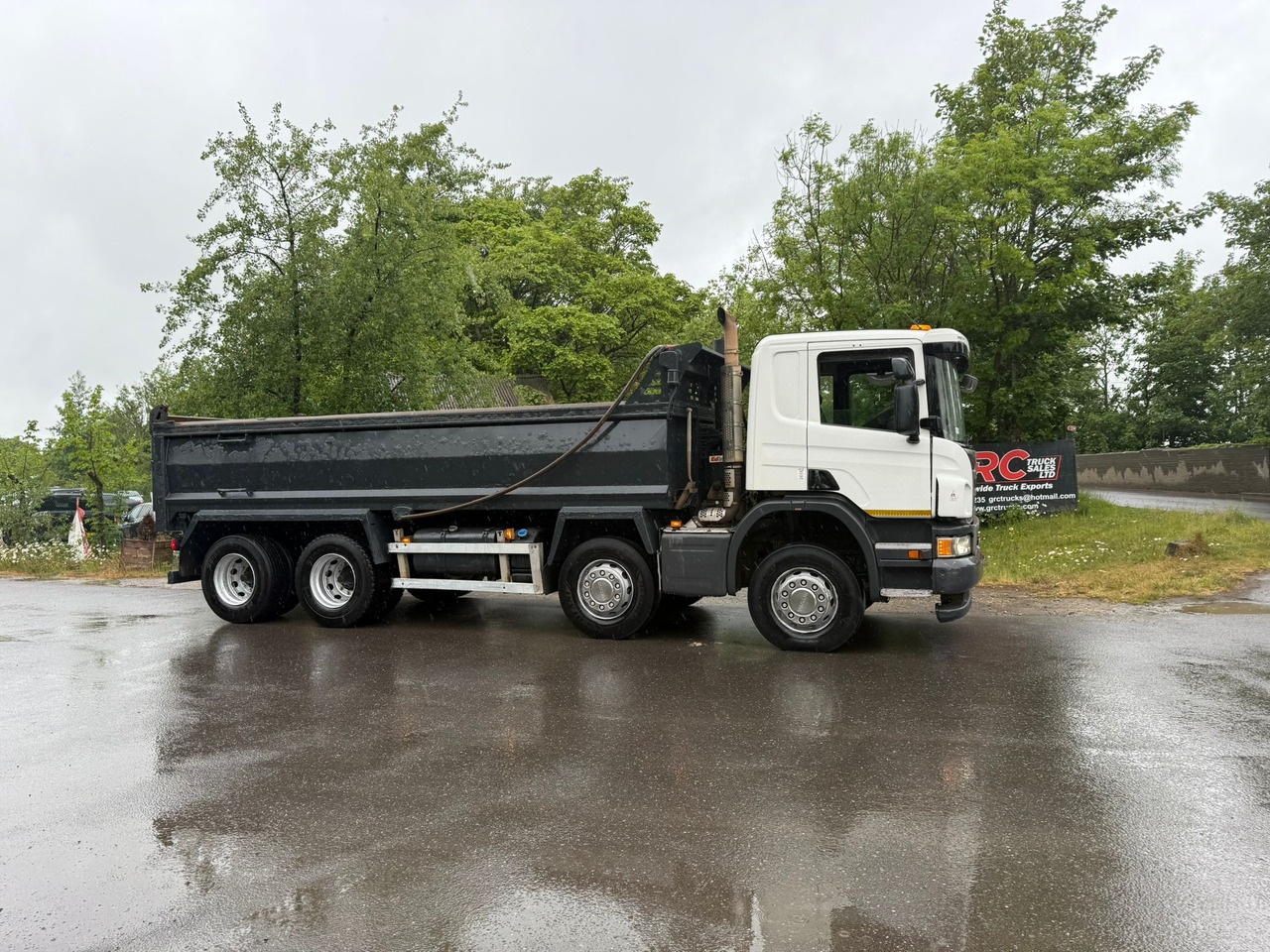 מזהיר 2016 Scania P410 Tipper Truck: תמונה 16
