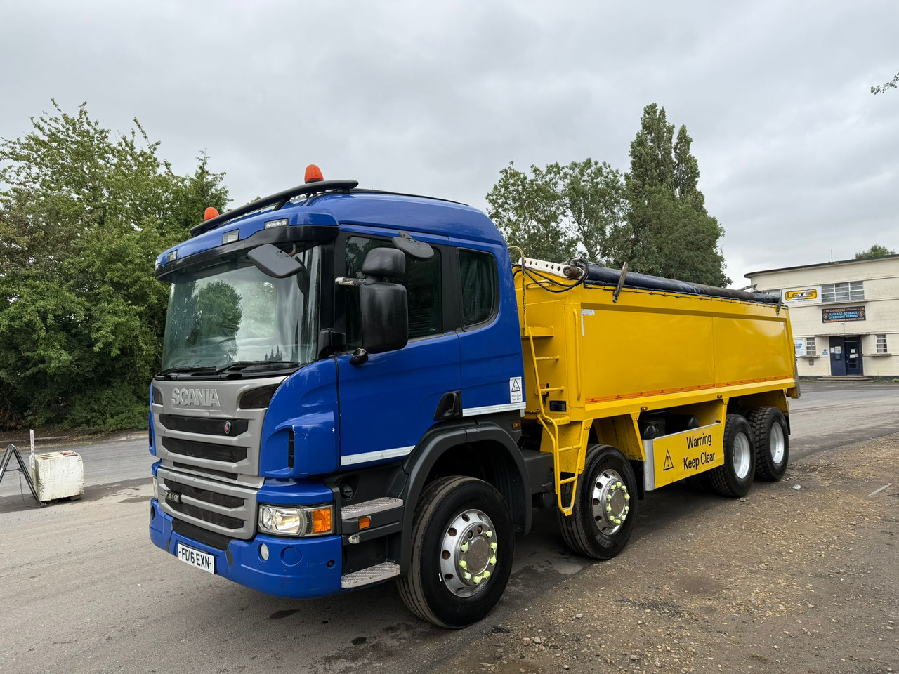 2016 Scania P410 Tipper Truck - מזהיר: תמונה 5 2016 Scania P410 Tipper Truck - מזהיר: תמונה 5