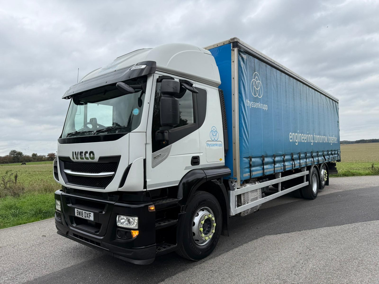 2018 Iveco Eurocargo Curtainsider - משאית וילונות צד: תמונה 2 2018 Iveco Eurocargo Curtainsider - משאית וילונות צד: תמונה 2