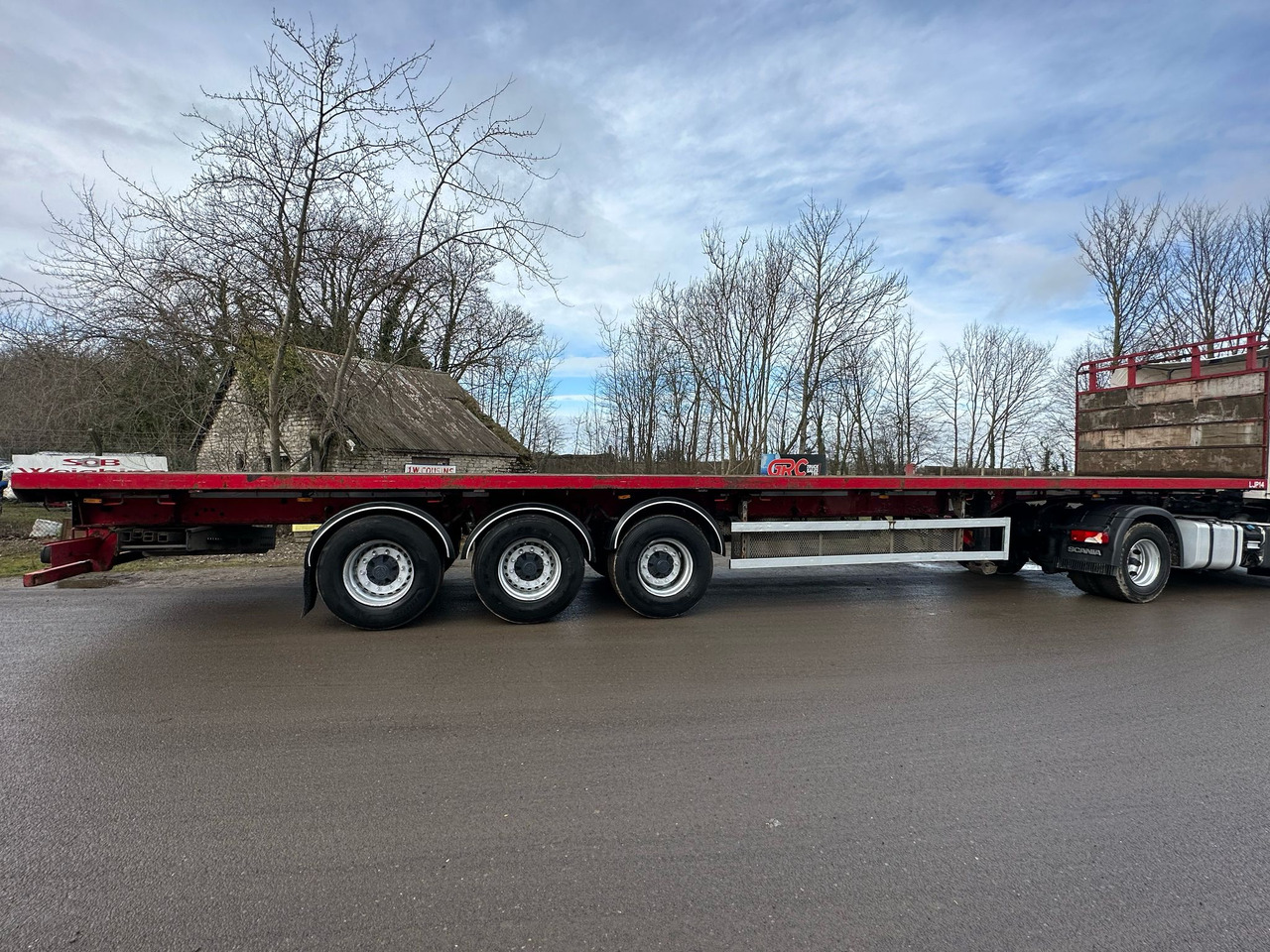 SDC triaxle Trailer - סמיטריילר צד נופל/ שטוח: תמונה 2 SDC triaxle Trailer - סמיטריילר צד נופל/ שטוח: תמונה 2