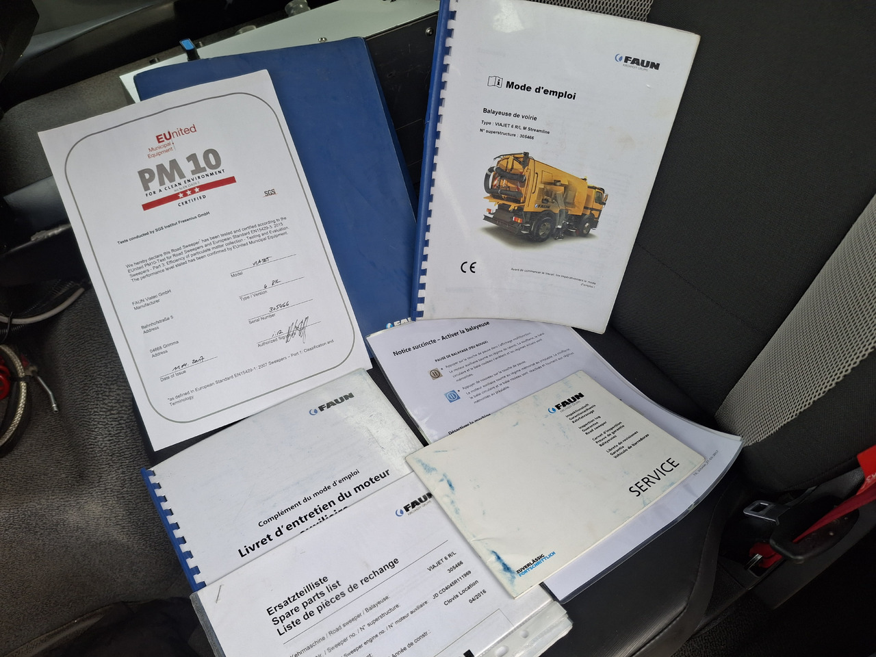 מטאטא כבישים RENAULT D16 Zamiatarka Kehrmaschine FAUN Euro 6 PM10 Szczotki L/R Karcher Rura Do Liści 2 Motoren: תמונה 35