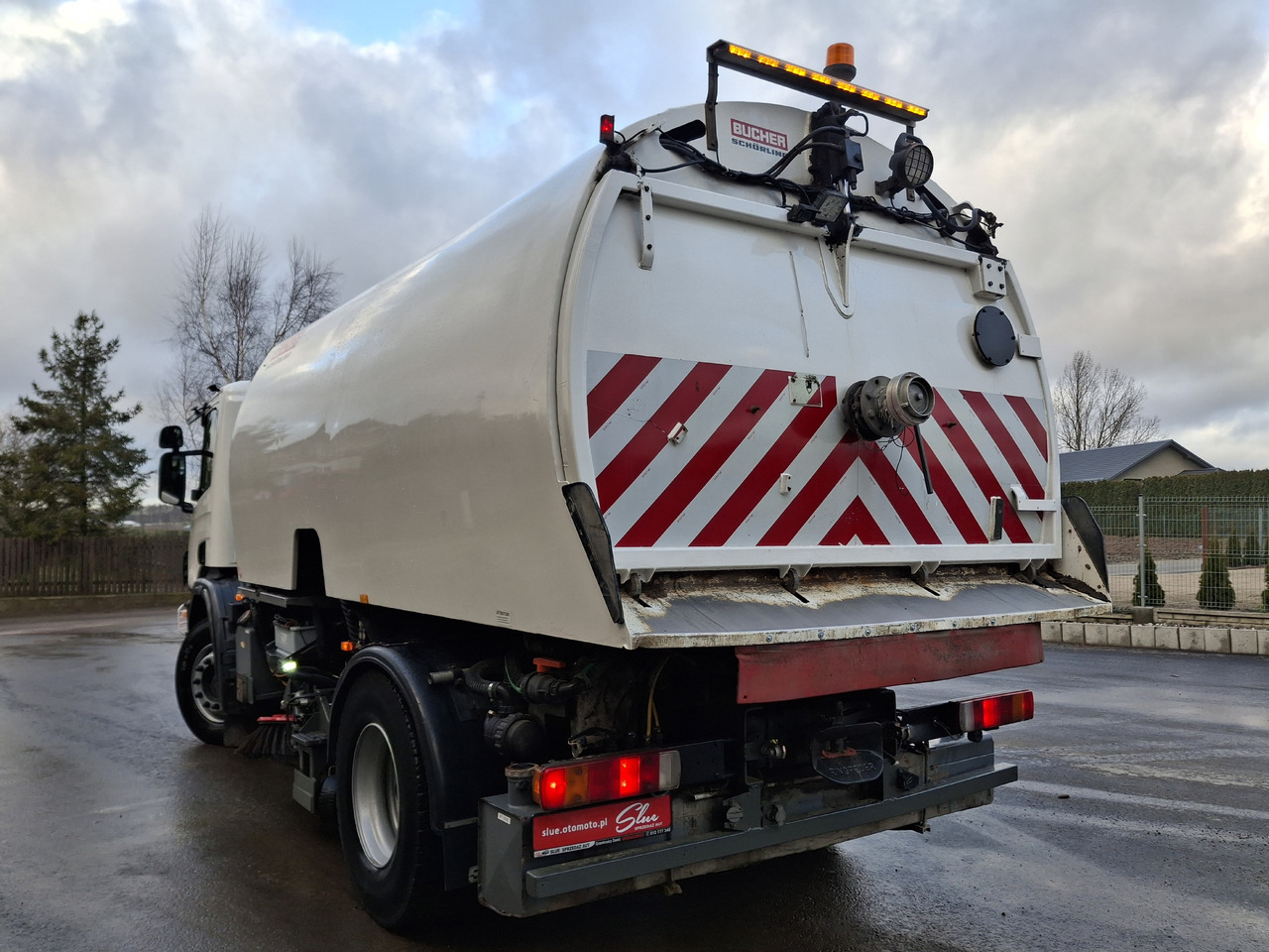 SCANIA 94G Zamiatarka Kehrmaschine BUCHER L/R Frontbürste 2 Motoren Odchwaszczarka Przednia Szczotka - מטאטא כבישים: תמונה 5 SCANIA 94G Zamiatarka Kehrmaschine BUCHER L/R Frontbürste 2 Motoren Odchwaszczarka Przednia Szczotka - מטאטא כבישים: תמונה 5