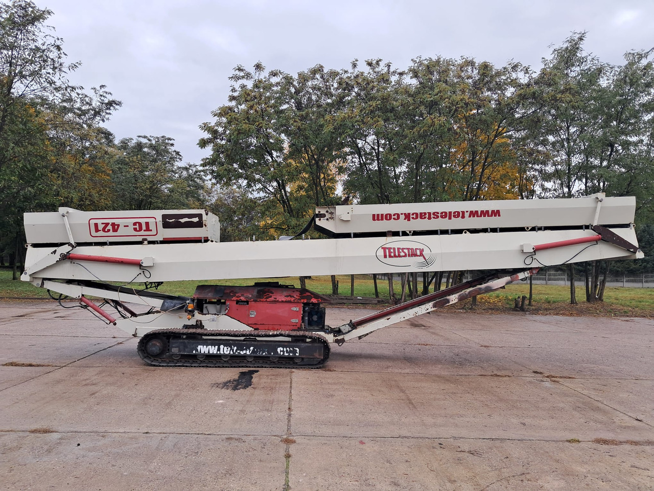 Telestack TC 421 - מסוע חגורה: תמונה 1 Telestack TC 421 - מסוע חגורה: תמונה 1