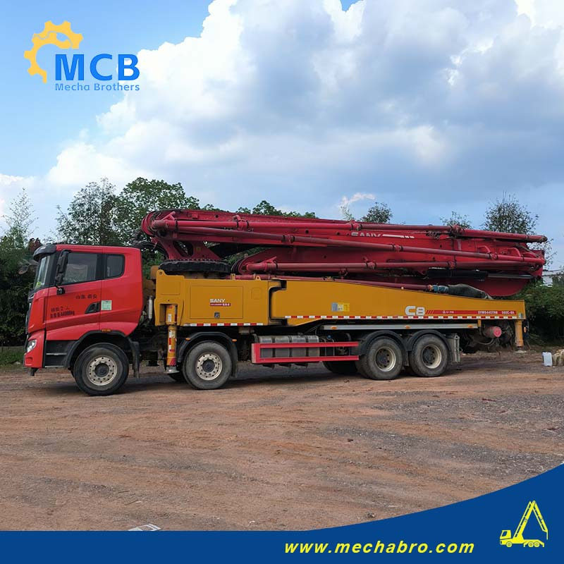 SANY SYM5445THB - משאית משאבת בטון: תמונה 4 SANY SYM5445THB - משאית משאבת בטון: תמונה 4