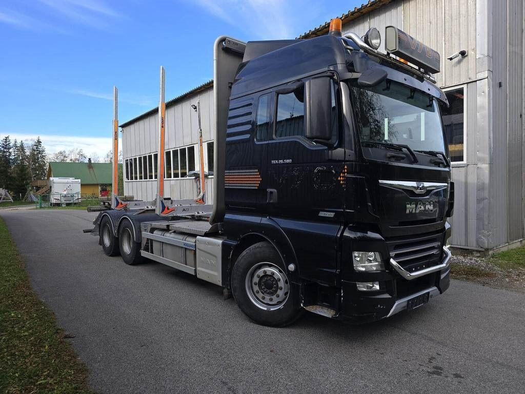 MAN TGX 26.580 6X4 EXTE - משאית עץ: תמונה 4 MAN TGX 26.580 6X4 EXTE - משאית עץ: תמונה 4