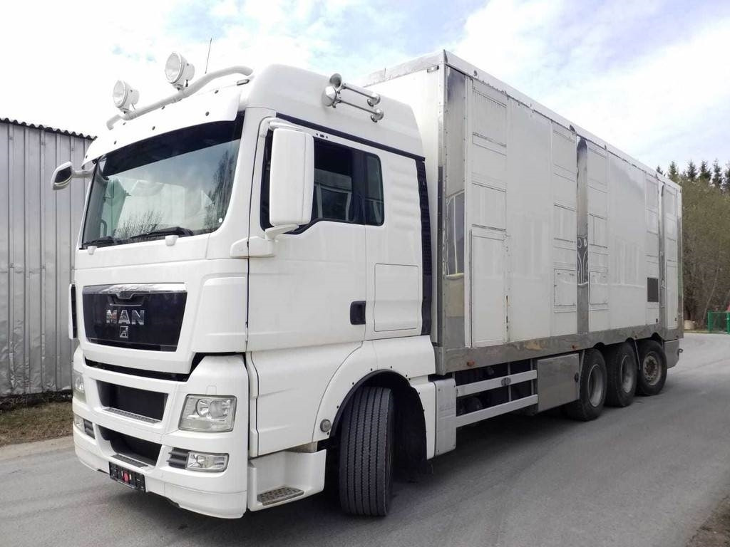 MAN TGX 35.540 8X4 TRIDEM ANIMAL  - משאית להובלת בעלי חיים: תמונה 1 MAN TGX 35.540 8X4 TRIDEM ANIMAL  - משאית להובלת בעלי חיים: תמונה 1