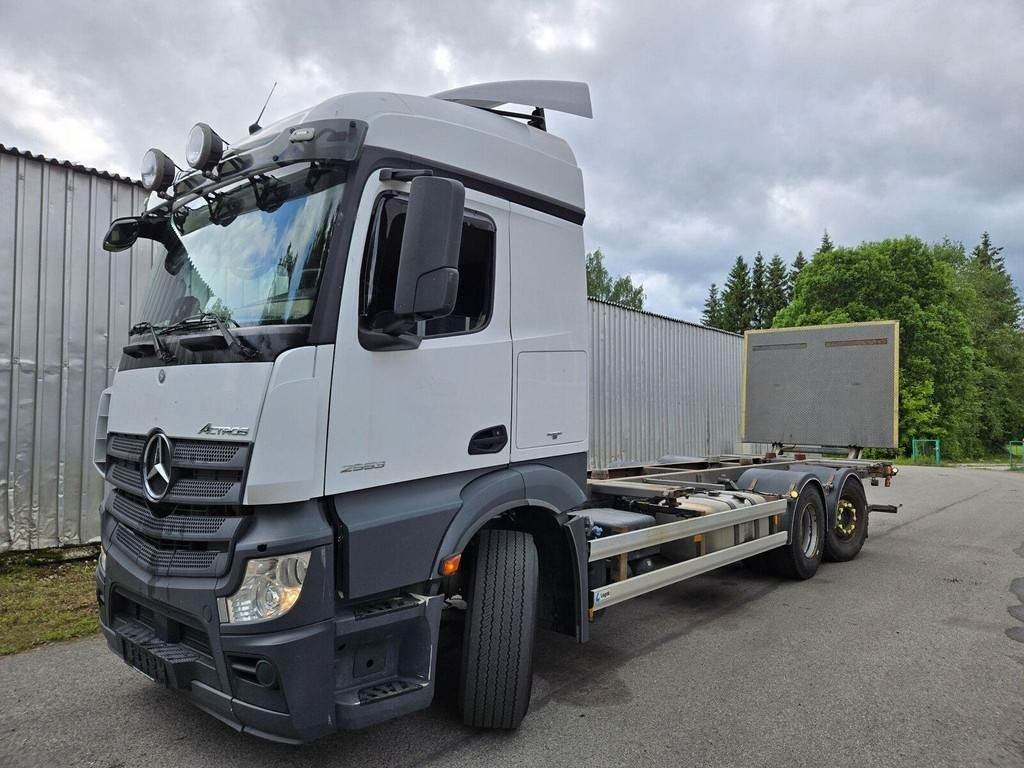 Mercedes-Benz ACTROS 2553 6X2 LAGAB - מוביל מכולות/ משאית החלפת גוף: תמונה 1 Mercedes-Benz ACTROS 2553 6X2 LAGAB - מוביל מכולות/ משאית החלפת גוף: תמונה 1