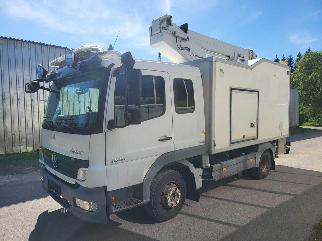 Mercedes-Benz ATEGO 822/ RUTHMANN STEIGER TK145 - פלטפורמה אווירית מותקנת על משאית: תמונה 3 Mercedes-Benz ATEGO 822/ RUTHMANN STEIGER TK145 - פלטפורמה אווירית מותקנת על משאית: תמונה 3