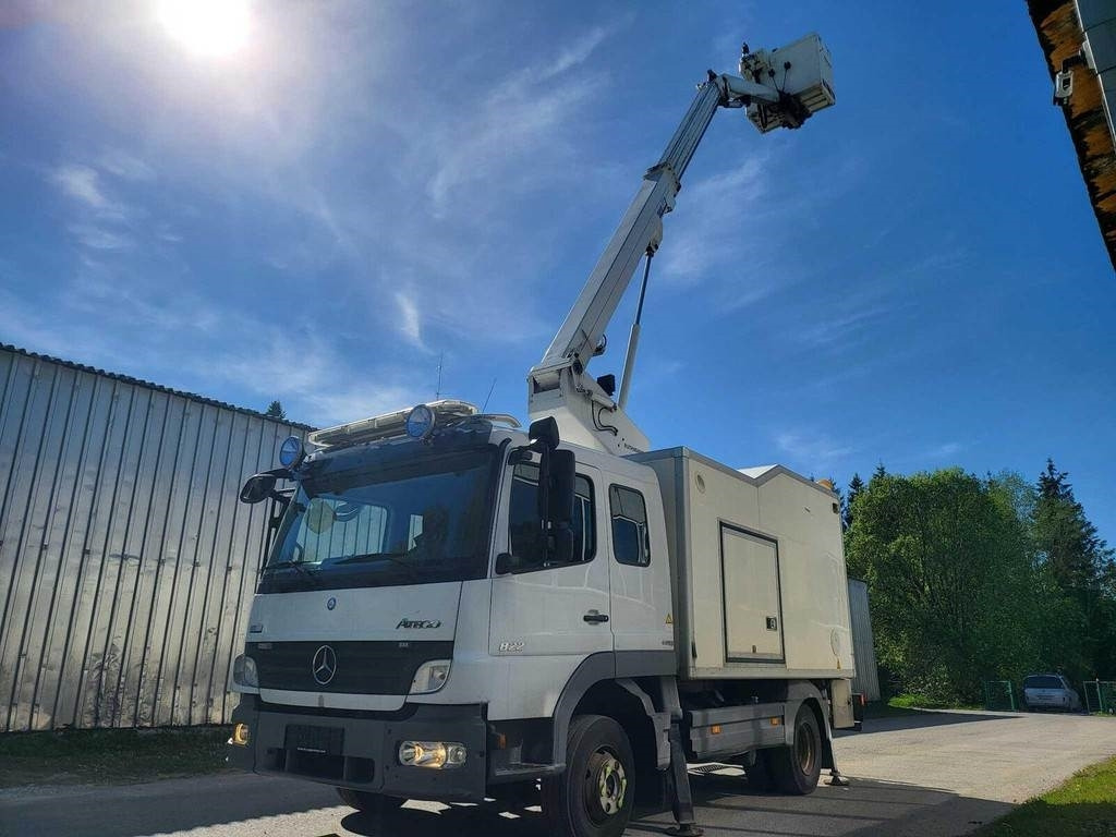 Mercedes-Benz ATEGO 822/ RUTHMANN STEIGER TK145 - פלטפורמה אווירית מותקנת על משאית: תמונה 1 Mercedes-Benz ATEGO 822/ RUTHMANN STEIGER TK145 - פלטפורמה אווירית מותקנת על משאית: תמונה 1