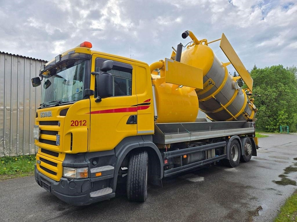 Scania R420 6X2 ADR AMPHITECH VORTEX 13m³ - משאית ואקום: תמונה 1 Scania R420 6X2 ADR AMPHITECH VORTEX 13m³ - משאית ואקום: תמונה 1