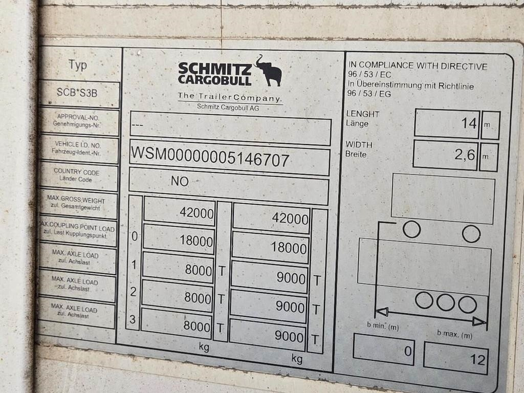 סמיטריילר עם קירור Schmitz Cargobull Sko 24/l-13.4fp45cooldb: תמונה 9