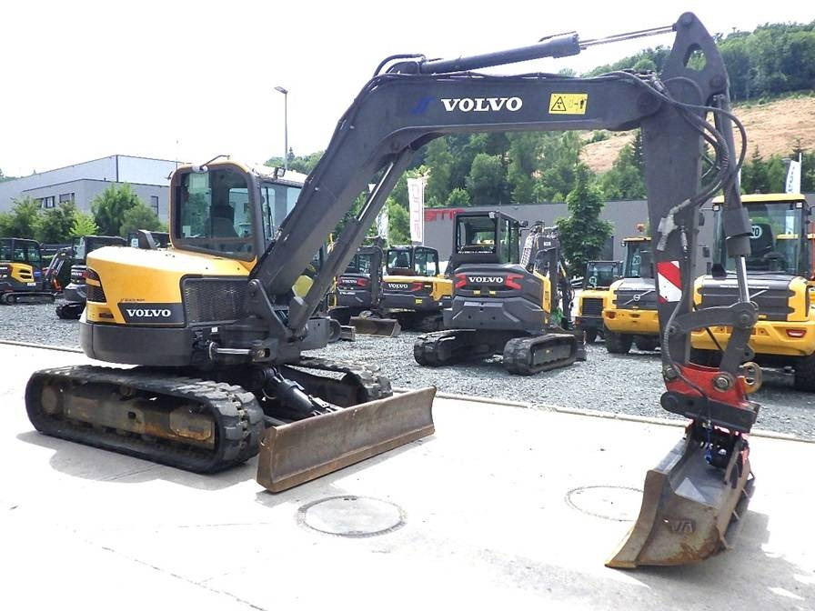 Volvo ECR 88 D - מחפר סורק: תמונה 2 Volvo ECR 88 D - מחפר סורק: תמונה 2