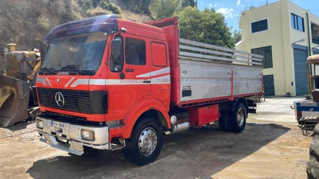 Mercedes-Benz 1638 - משאית צד נופל/ שטוחה: תמונה 2 Mercedes-Benz 1638 - משאית צד נופל/ שטוחה: תמונה 2