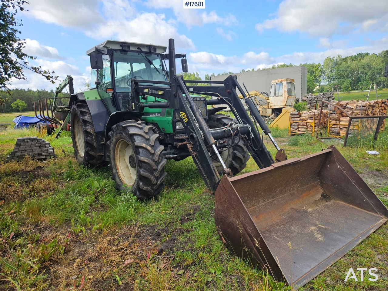 1993 Deutz-Fahr - טרקטור חקלאי: תמונה 3 1993 Deutz-Fahr - טרקטור חקלאי: תמונה 3