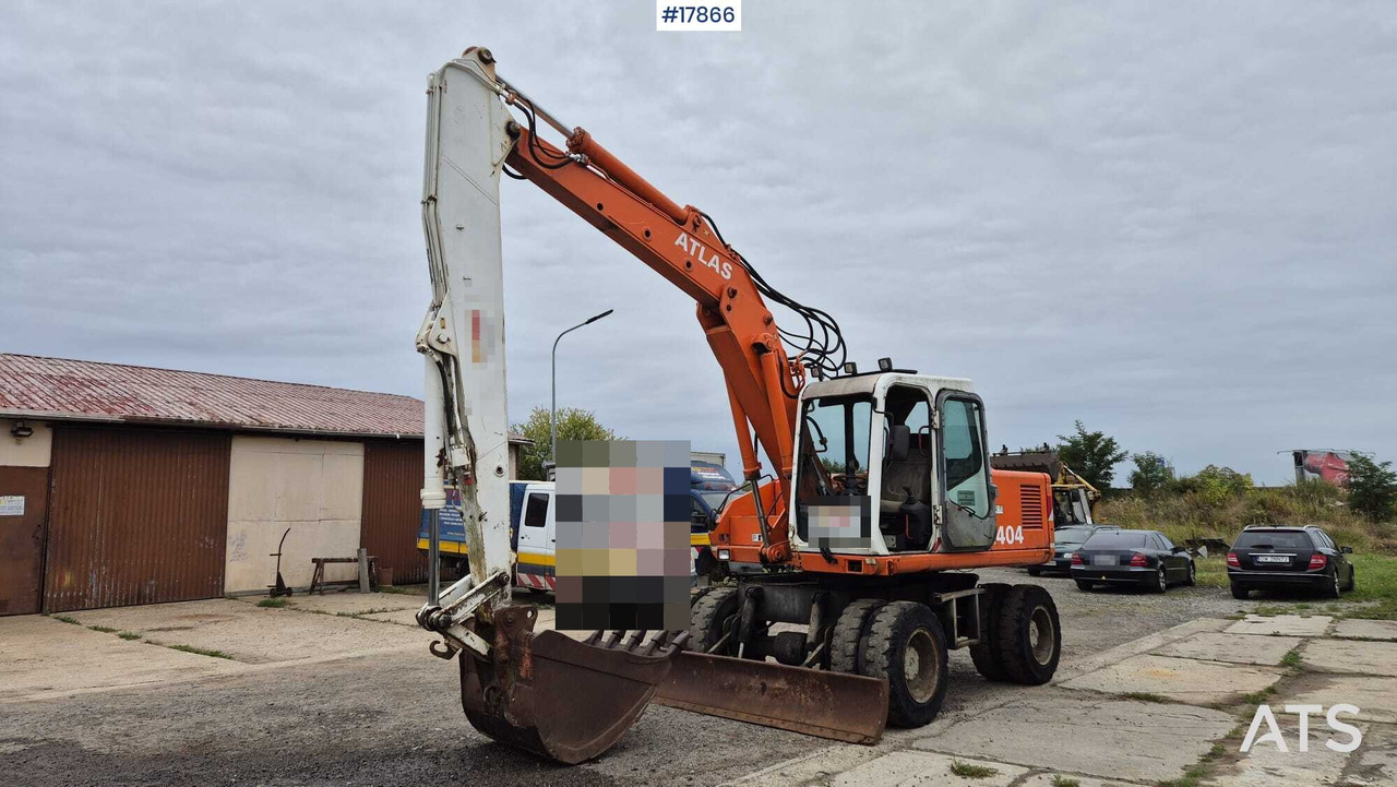 1995 Atlas 1404 - מחפר גלגלים: תמונה 2 1995 Atlas 1404 - מחפר גלגלים: תמונה 2