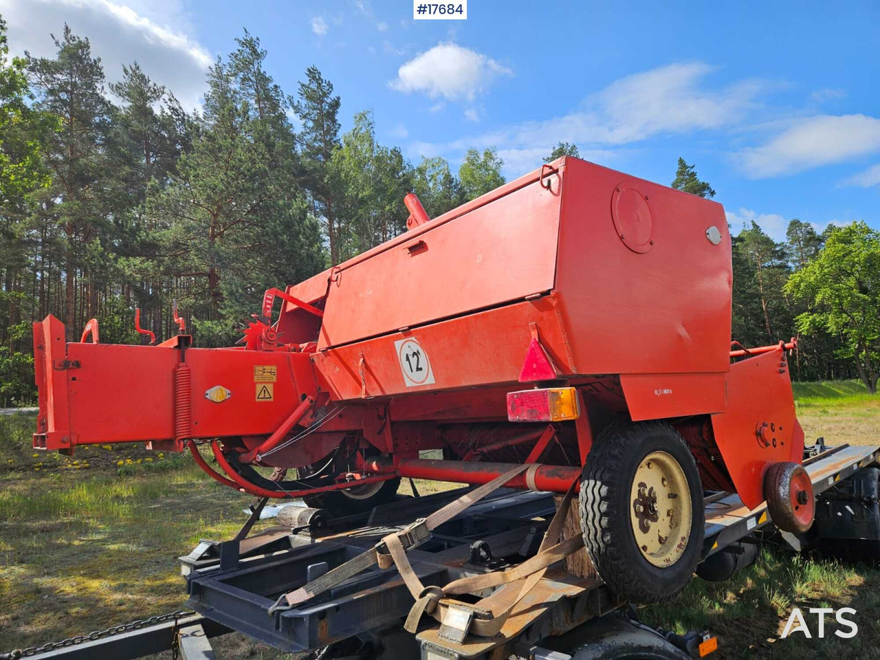 1996 Sipma 224 - מכונת צרור מרובעת: תמונה 3 1996 Sipma 224 - מכונת צרור מרובעת: תמונה 3