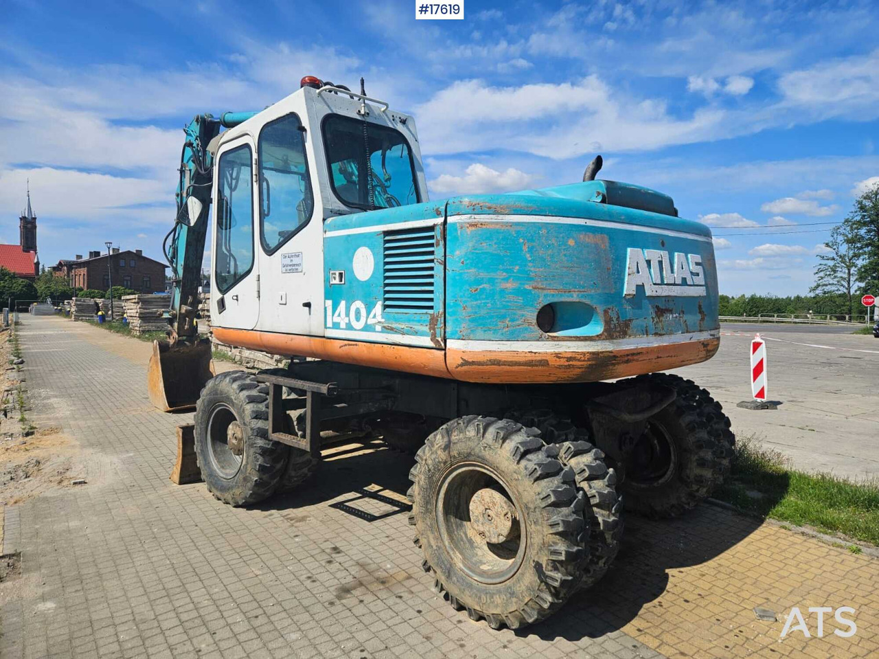 1997 Atlas 1404 - מחפר גלגלים: תמונה 5 1997 Atlas 1404 - מחפר גלגלים: תמונה 5