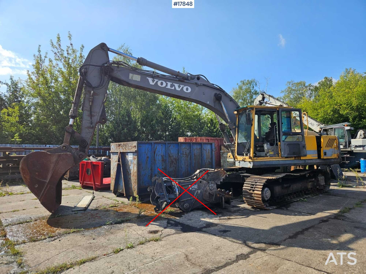 1999 Volvo EC 280 - מחפר סורק: תמונה 1 1999 Volvo EC 280 - מחפר סורק: תמונה 1