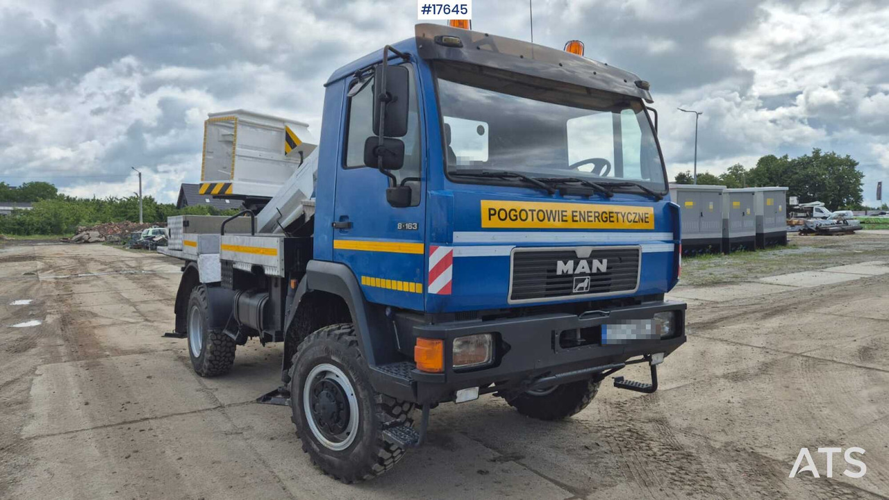 2000 MAN 8.163 - פלטפורמה אווירית מותקנת על משאית: תמונה 5 2000 MAN 8.163 - פלטפורמה אווירית מותקנת על משאית: תמונה 5