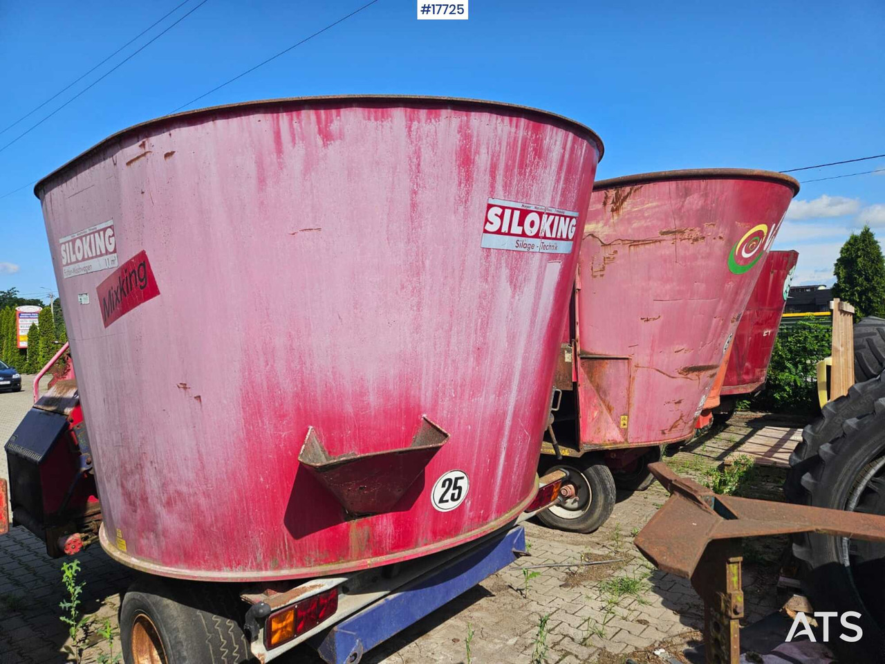 2000 Mayer Vm-11 - עגלת מערבל מספוא: תמונה 3 2000 Mayer Vm-11 - עגלת מערבל מספוא: תמונה 3