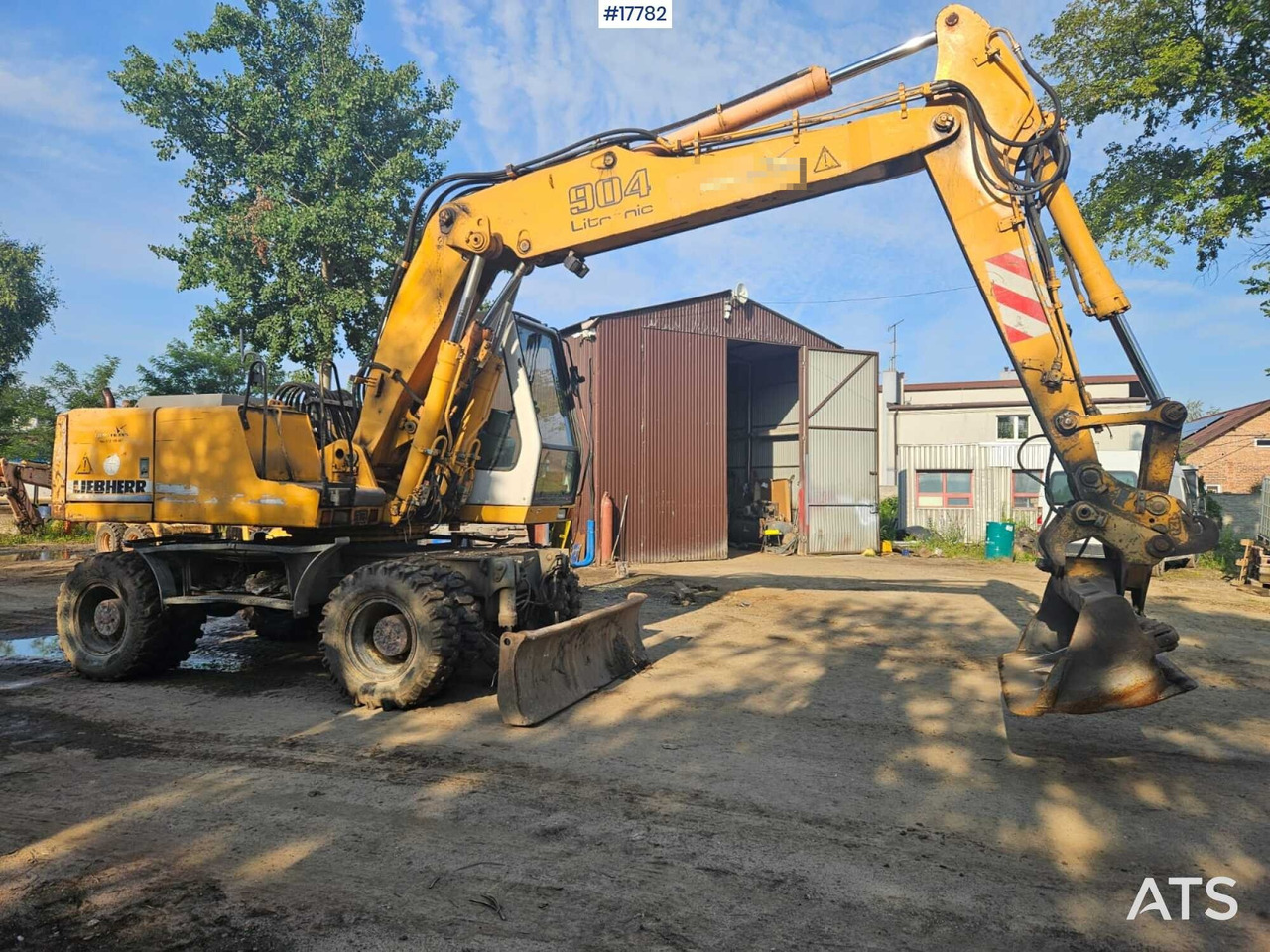 2002 Liebherr  A 904 - מחפר גלגלים: תמונה 4 2002 Liebherr  A 904 - מחפר גלגלים: תמונה 4