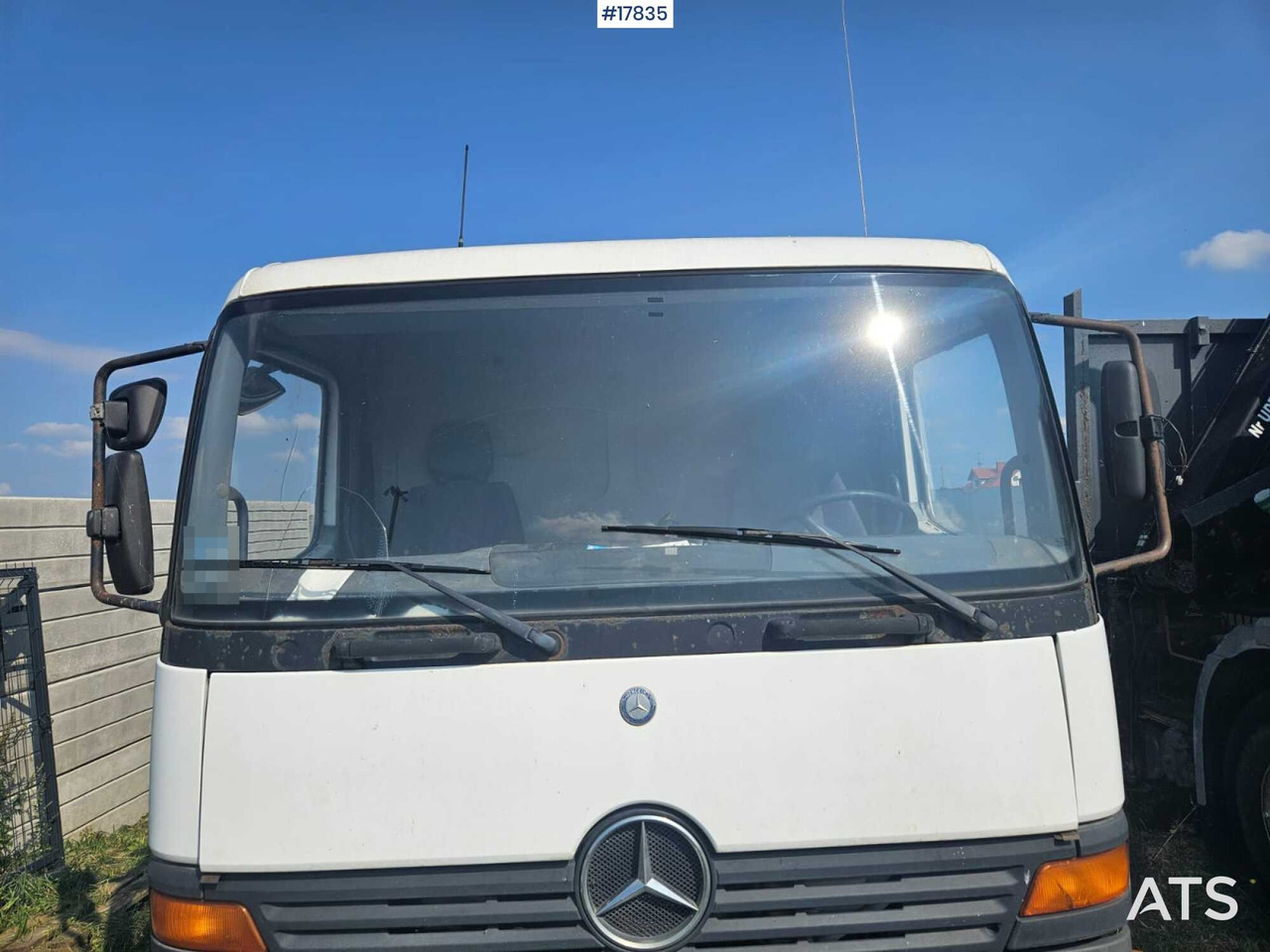 2003 Mercedes  Atego 918 - משאית צד נופל/ שטוחה: תמונה 5 2003 Mercedes  Atego 918 - משאית צד נופל/ שטוחה: תמונה 5