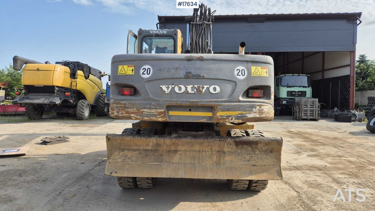 מחפר גלגלים 2004 Volvo EW 180 B: תמונה 6