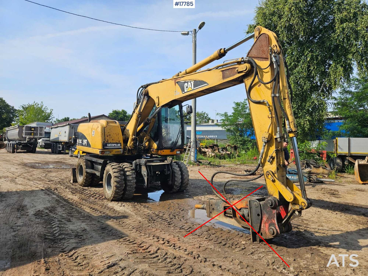 2005 CAT M313 C - מחפר גלגלים: תמונה 2 2005 CAT M313 C - מחפר גלגלים: תמונה 2