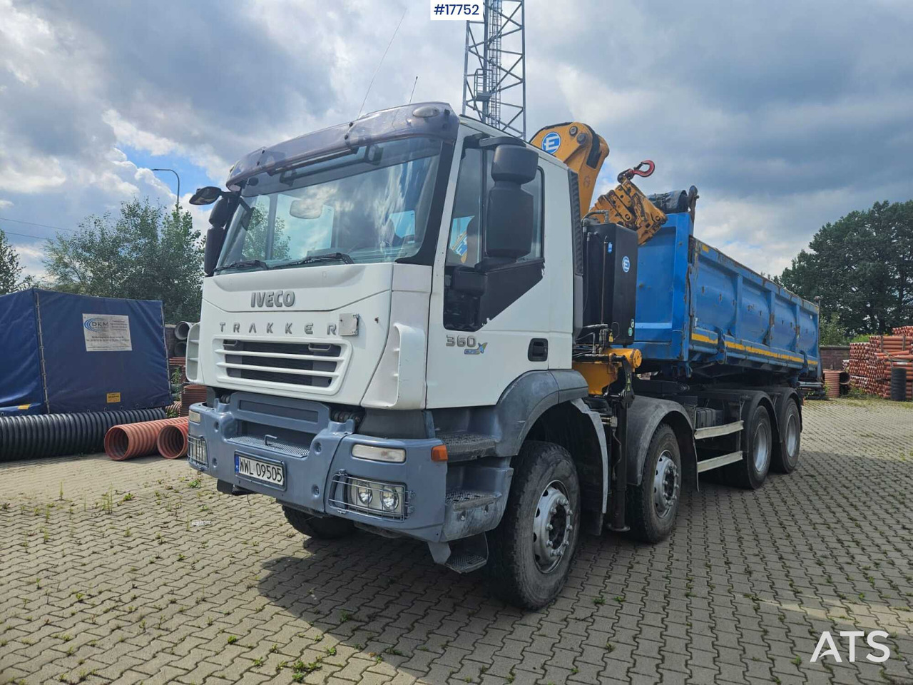 2007 Iveco Trakker +EFFER 210 3s - משאית מנוף, מזהיר: תמונה 1 2007 Iveco Trakker +EFFER 210 3s - משאית מנוף, מזהיר: תמונה 1