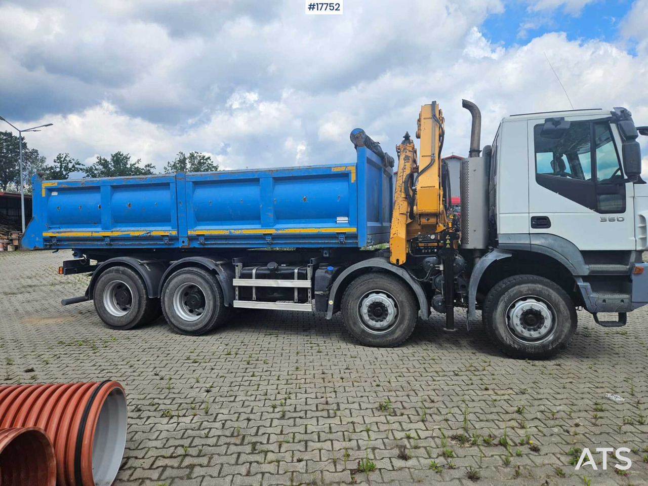 2007 Iveco Trakker +EFFER 210 3s - משאית מנוף, מזהיר: תמונה 2 2007 Iveco Trakker +EFFER 210 3s - משאית מנוף, מזהיר: תמונה 2