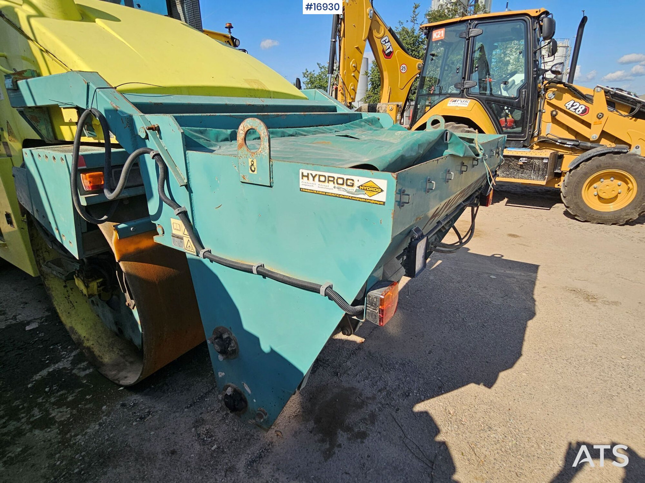 רולר כביש 2008 Ammann AV 115-2 Hydro spreader: תמונה 11