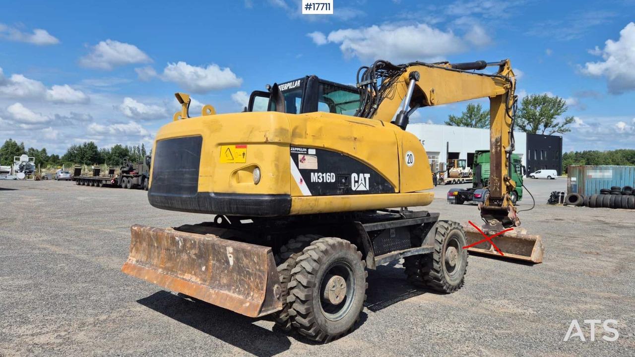 מחפר גלגלים 2008 CAT M316D: תמונה 11