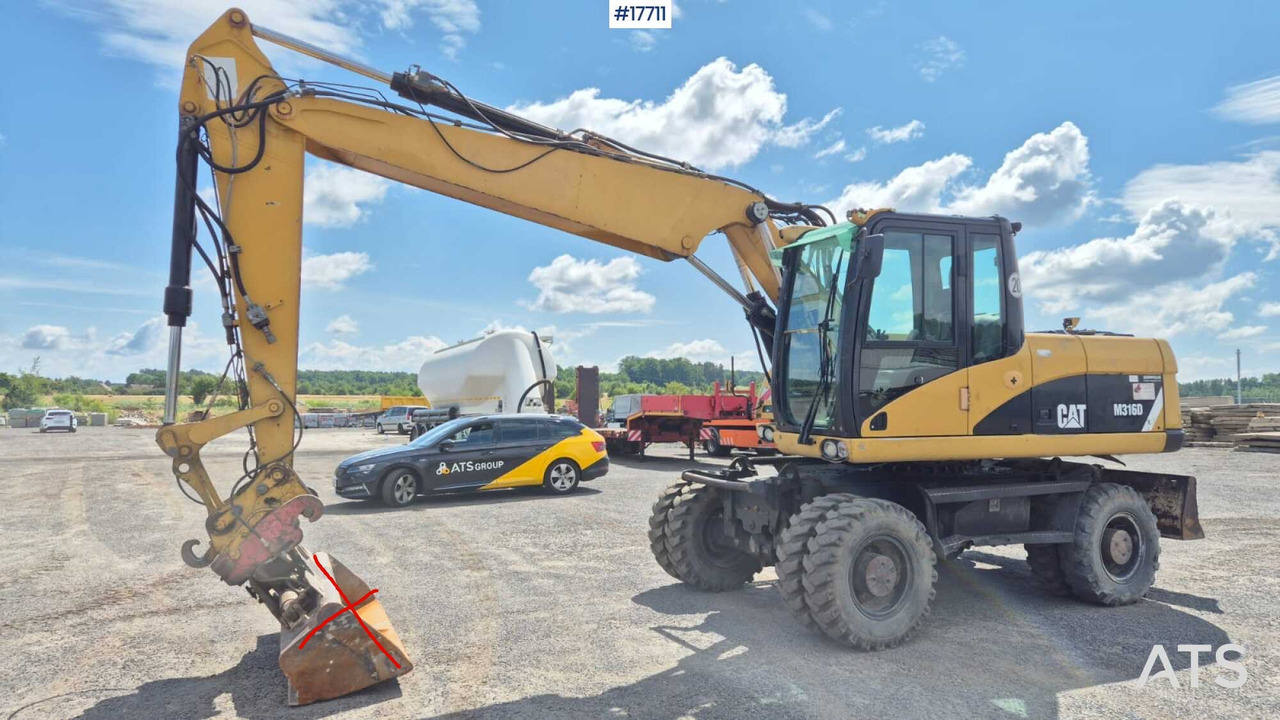 2008 CAT M316D - מחפר גלגלים: תמונה 5 2008 CAT M316D - מחפר גלגלים: תמונה 5