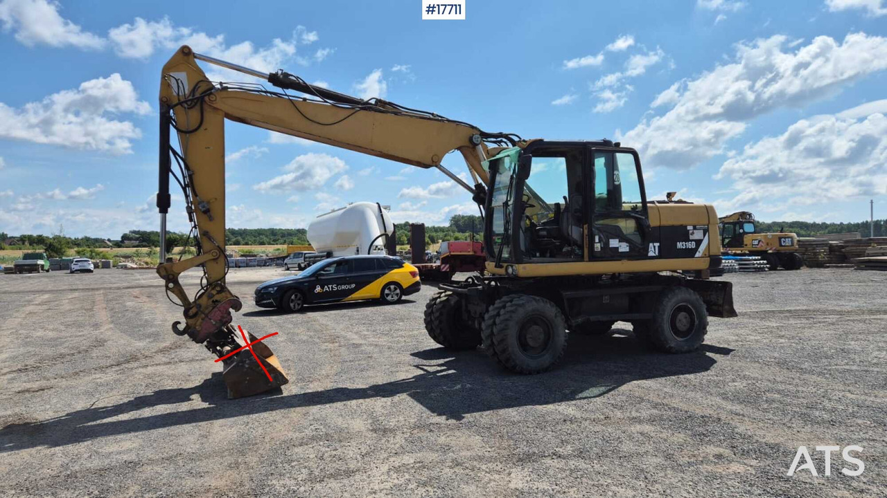 מחפר גלגלים 2008 CAT M316D: תמונה 6