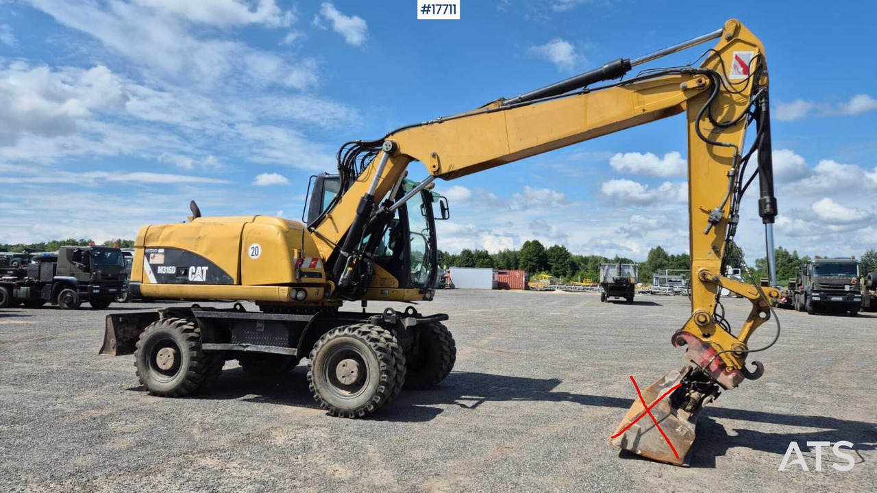 2008 CAT M316D - מחפר גלגלים: תמונה 4 2008 CAT M316D - מחפר גלגלים: תמונה 4