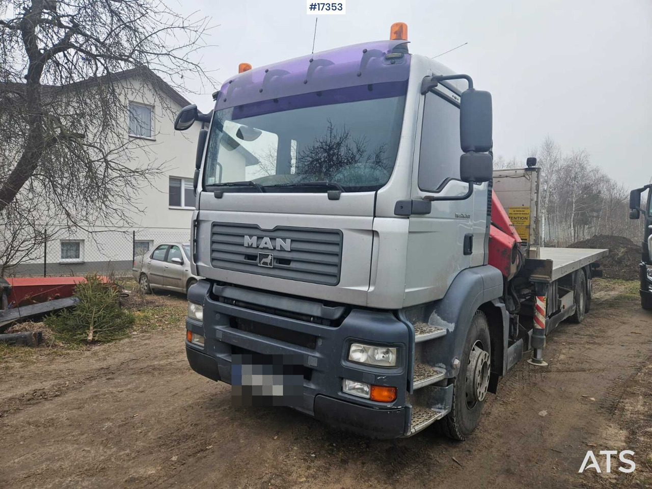 2008 DAF 26.360 HDS FASSI - משאית מנוף: תמונה 4 2008 DAF 26.360 HDS FASSI - משאית מנוף: תמונה 4