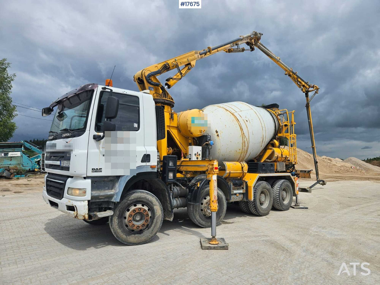 2008 DAF 85.460 - משאית מערבלת בטון: תמונה 2 2008 DAF 85.460 - משאית מערבלת בטון: תמונה 2