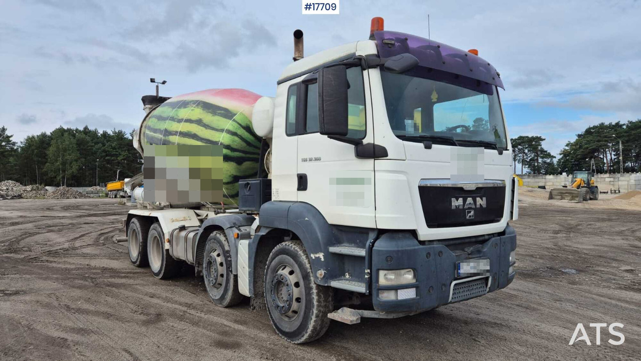 2011 MAN TGS 32.360 - משאית מערבלת בטון: תמונה 3 2011 MAN TGS 32.360 - משאית מערבלת בטון: תמונה 3