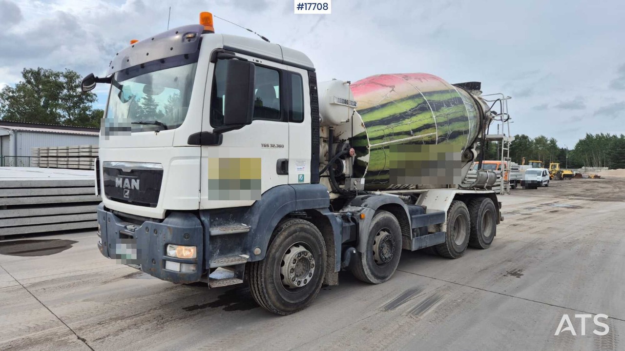 2011 MAN TGS 32.360 - משאית מערבלת בטון: תמונה 1 2011 MAN TGS 32.360 - משאית מערבלת בטון: תמונה 1