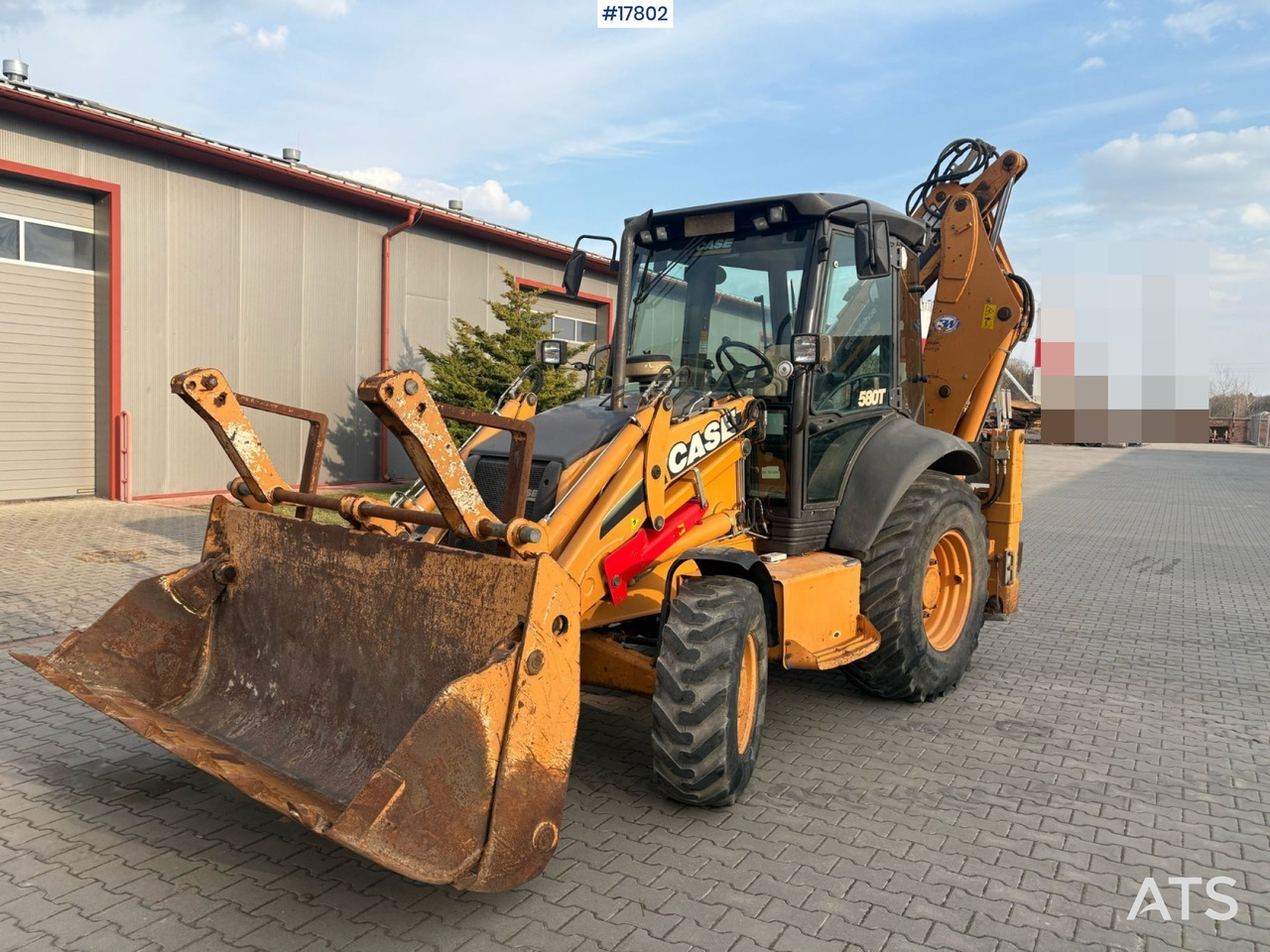 2012 Case 580T - מחפרון: תמונה 1 2012 Case 580T - מחפרון: תמונה 1