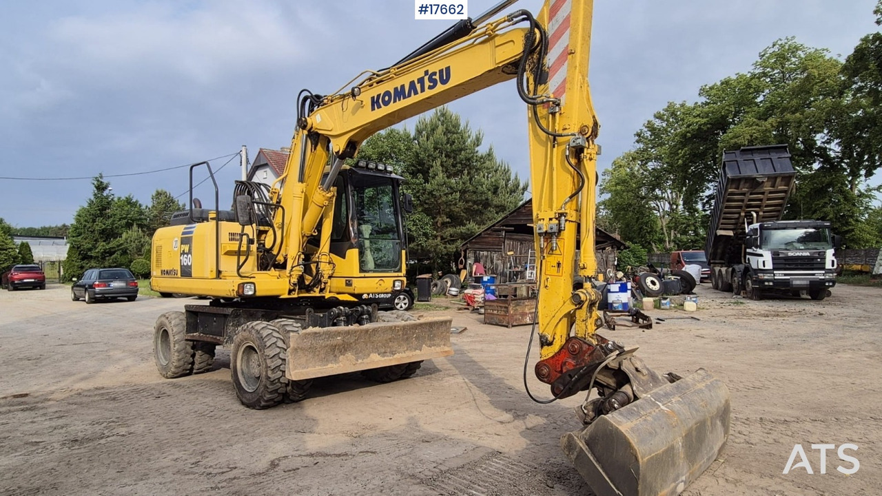2012 Komatsu PW 160 - מחפר גלגלים: תמונה 3 2012 Komatsu PW 160 - מחפר גלגלים: תמונה 3