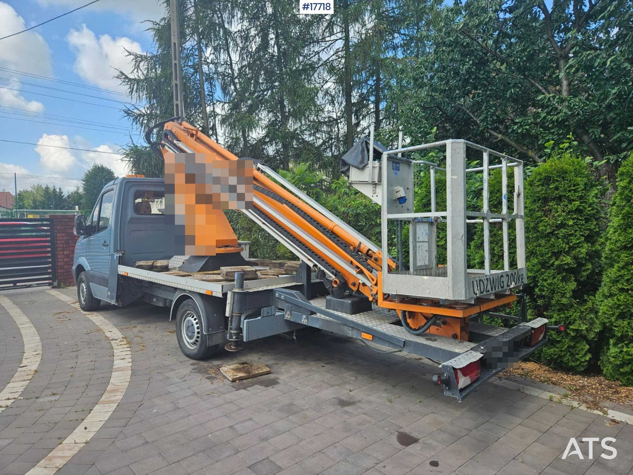 פלטפורמה אווירית מותקנת על משאית 2014 Mercedes-Benz Sprinter: תמונה 9 פלטפורמה אווירית מותקנת על משאית 2014 Mercedes-Benz Sprinter: תמונה 9