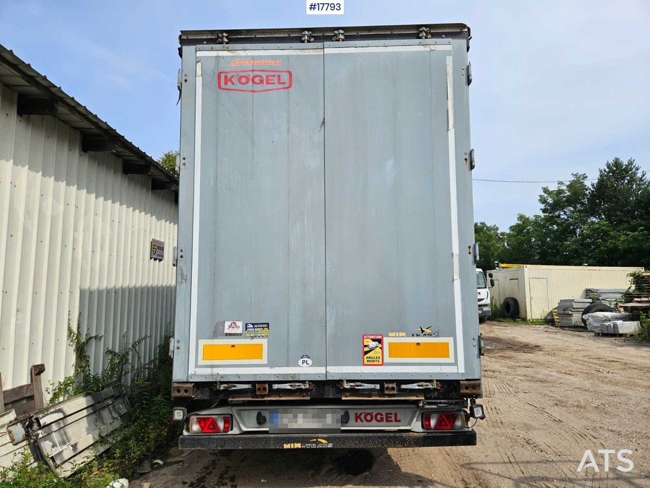 2015 Kögel S-24 - סמיטריילר עם וילונות צד: תמונה 5 2015 Kögel S-24 - סמיטריילר עם וילונות צד: תמונה 5