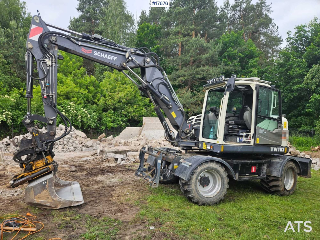 2017 Schaeff TW 110 - מחפר גלגלים: תמונה 3 2017 Schaeff TW 110 - מחפר גלגלים: תמונה 3