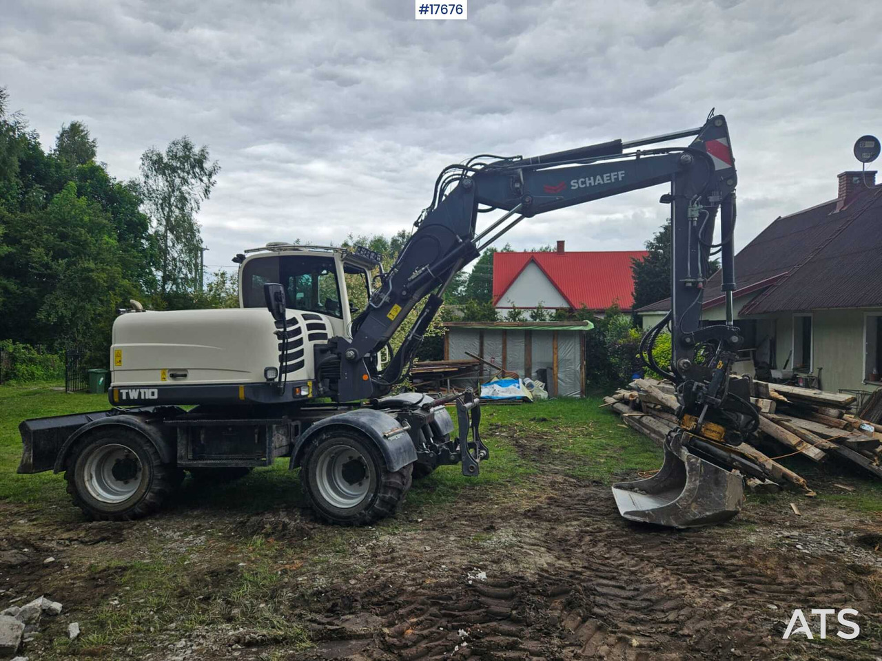 2017 Schaeff TW 110 - מחפר גלגלים: תמונה 1 2017 Schaeff TW 110 - מחפר גלגלים: תמונה 1