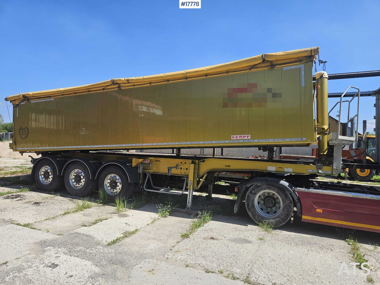 2019 Kempf SKM - סמיטריילר עם מזהיר: תמונה 1 2019 Kempf SKM - סמיטריילר עם מזהיר: תמונה 1