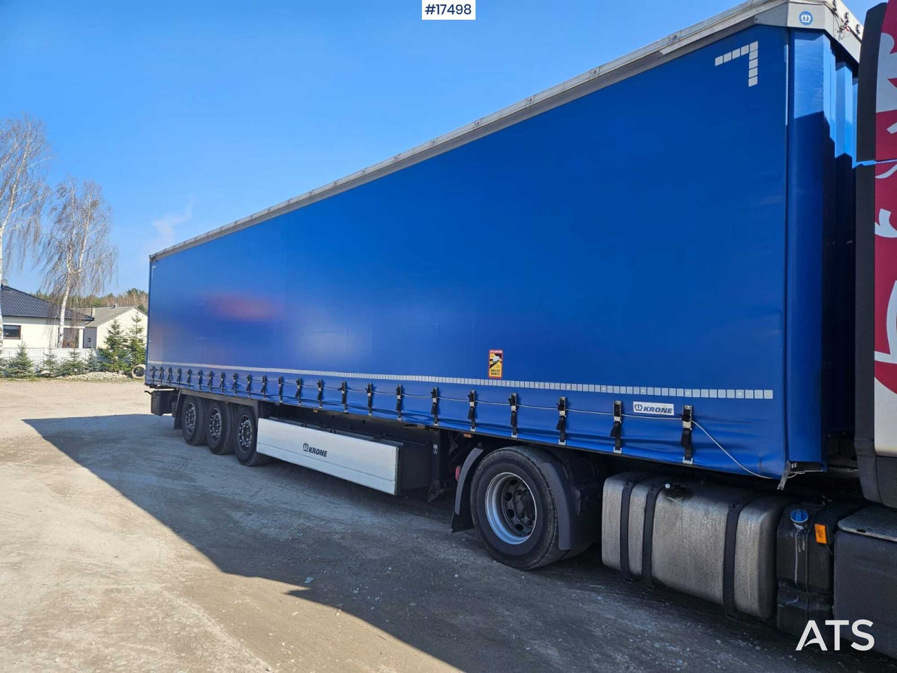2019 Krone SD - סמיטריילר עם וילונות צד: תמונה 1 2019 Krone SD - סמיטריילר עם וילונות צד: תמונה 1