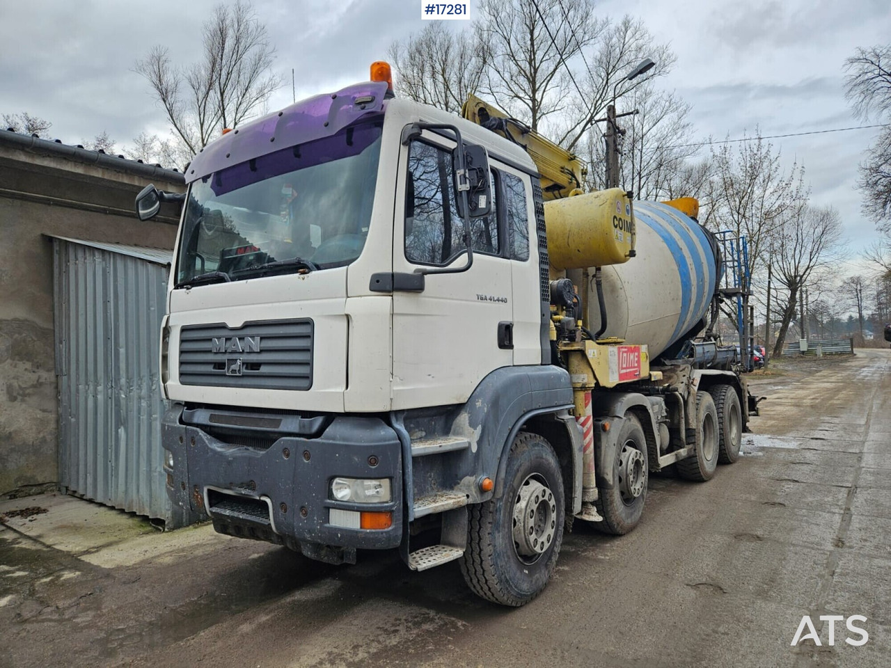 Coime C311 concrete pump on MAN TGA 41.440 chassis (2008) - משאית משאבת בטון: תמונה 5 Coime C311 concrete pump on MAN TGA 41.440 chassis (2008) - משאית משאבת בטון: תמונה 5