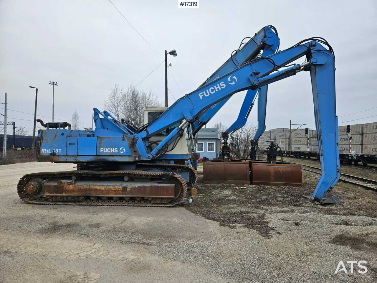 FUCHS RHL 331 crawler excavator (2000) - מחפר סורק: תמונה 4 FUCHS RHL 331 crawler excavator (2000) - מחפר סורק: תמונה 4